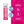 Horsepower Hydration Mixed Berry electrolyte drink mix package on a pink background